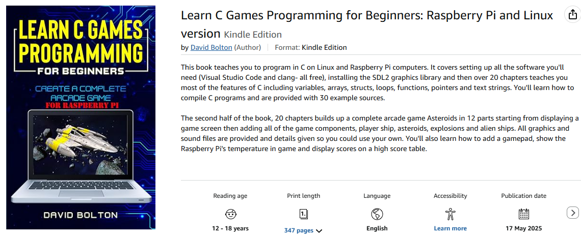 Learn C Games programming 